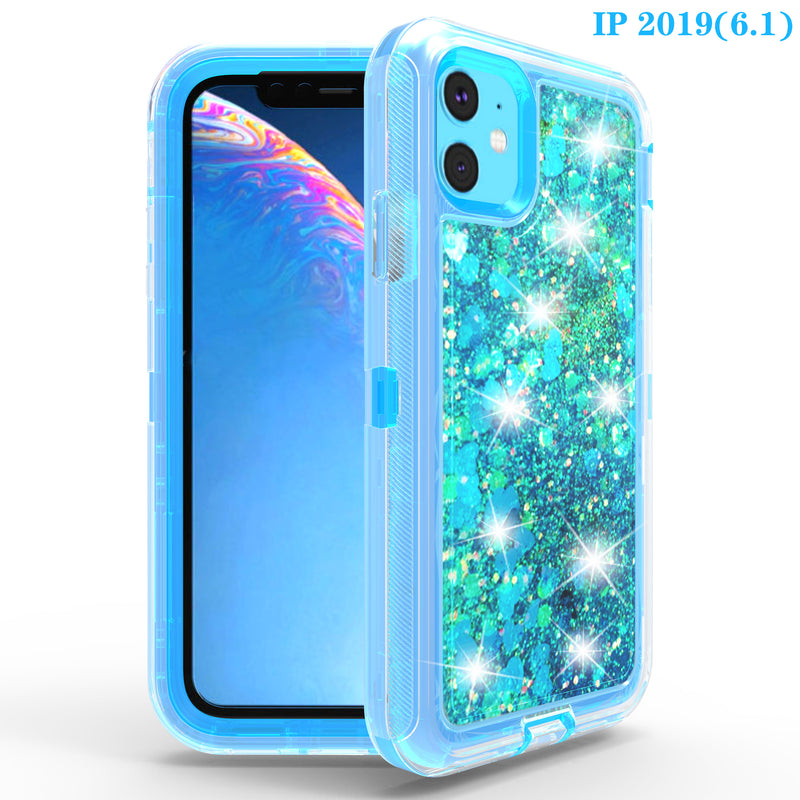 iPhone 11 Defender Style Glitter Cases