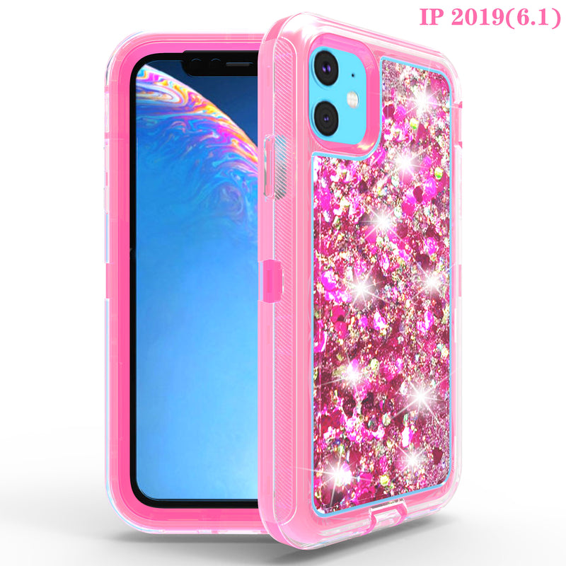 iPhone 11 Defender Style Glitter Cases