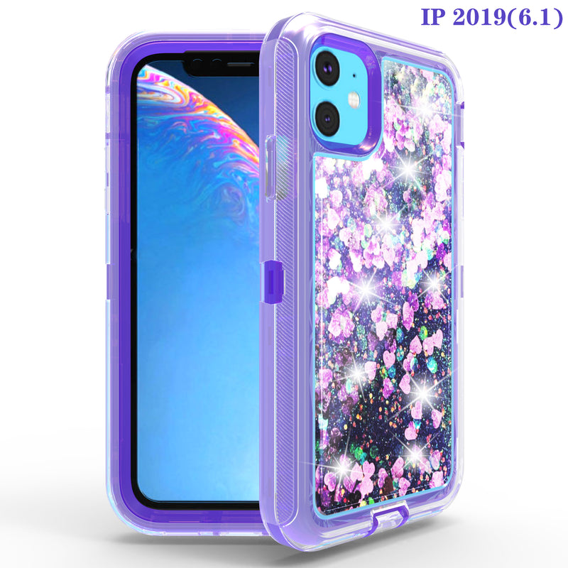 iPhone 11 Defender Style Glitter Cases