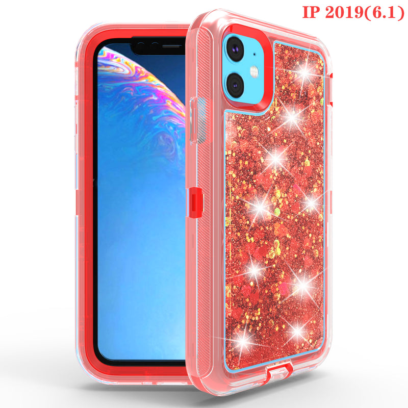 iPhone 11 Defender Style Glitter Cases