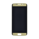 Premium OLED Display With Frame Compatible With Samsung S6 Edge (Gold)