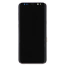 Premium OLED Display With Frame Compatible With Samsung S8 Plus (Arctic Silver)