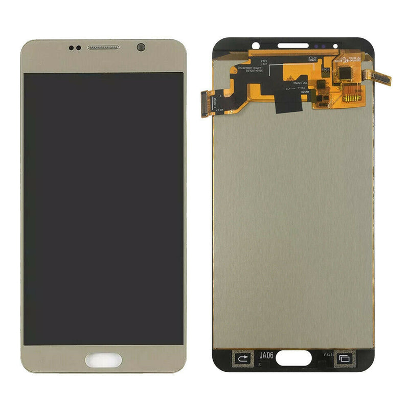 Premium OLED Display Without Frame Compatible With Samsung Note 5 (Gold)